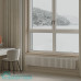 Дизайн-радиатор Royal Thermo Shift Q30 VC2030 - 20 секц. RAL9016