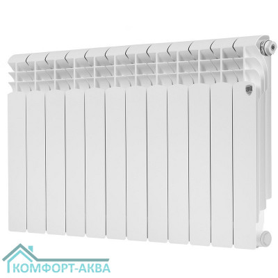Радиатор алюминиевый Royal Thermo MONOBLOCK A 500 2.0 – 12 секц.