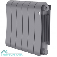 Радиатор биметаллический Royal Thermo Infinity 300 Silver Satin - 6 секц.