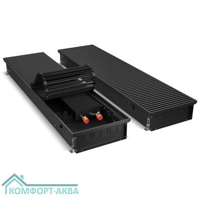 Конвектор внутрипольный Royal Thermo ATRIUM-110/300/1300-DG-U-BL
