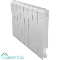 Радиатор биметаллический Royal Thermo Infinity 500 Bianco Traffico - 8 секц.