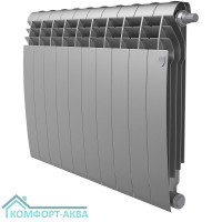 Радиатор Royal Thermo BiLiner 500 Silver Satin VR80 - 10 секц.