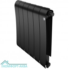 Радиатор биметаллический Royal Thermo Infinity 500 Noir Sable VR80 - 6 секц.