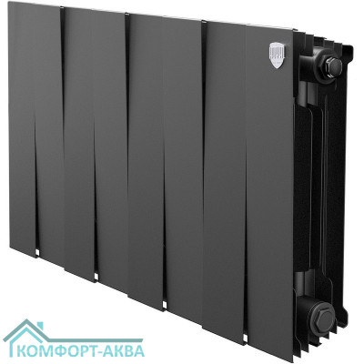 Радиатор Royal Thermo PianoForte 300 /Noir Sable - 8 секц.