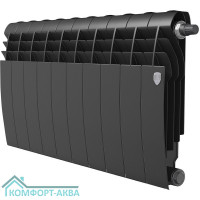 Радиатор Royal Thermo BiLiner 350 Noir Sable VR80 - 10 секц.
