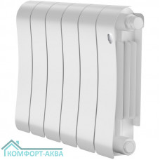 Радиатор биметаллический Royal Thermo Infinity 300 Bianco Traffico VR80 - 6 секц.