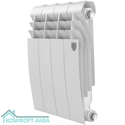 Радиатор биметаллический Royal Thermo BILINER B 350 Белый - 4 секц.
