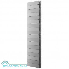 Радиатор Royal Thermo PianoForte Tower 300 /Silver Satin - 18 секц.
