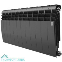 Радиатор Royal Thermo BiLiner 350 /Noir Sable - 12 секц.