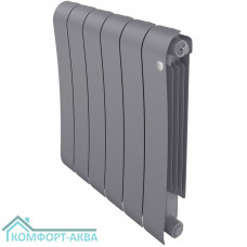 Радиатор биметаллический Royal Thermo Infinity 500 Silver Satin - 6 секц.
