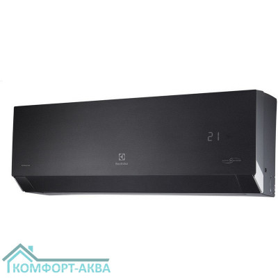 Сплит-система инверторного типа Electrolux Enterprise Super DC EACS/I-24HEN-BLACK/N8_24Y комплект