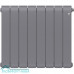 Радиатор биметаллический Royal Thermo Infinity 500 Silver Satin - 8 секц.
