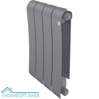 Радиатор биметаллический Royal Thermo Infinity 500 Silver Satin - 4 секц.