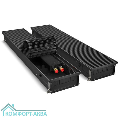 Конвектор внутрипольный Royal Thermo ATRIUM-110/250/1300-DG-U-BL