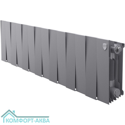 Радиатор Royal Thermo PianoForte 200 /Silver Satin - 14 секц.