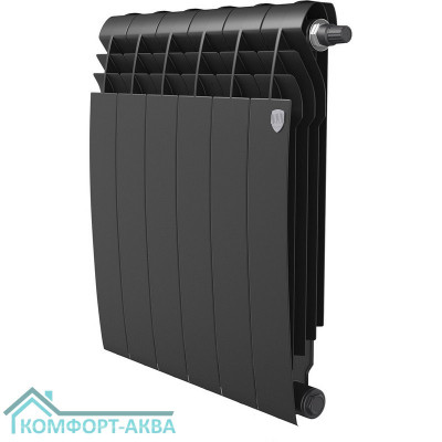 Радиатор Royal Thermo BiLiner 500 Noir Sable VR80 - 6 секц.