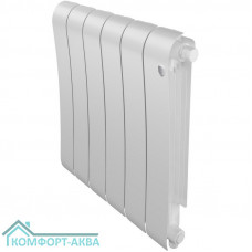 Радиатор биметаллический Royal Thermo Infinity 500 Bianco Traffico VR80 - 6 секц.
