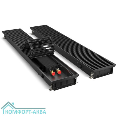Конвектор внутрипольный Royal Thermo ATRIUM-75/200/800-DG-U-BL