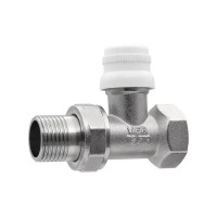 Vieir VR365 вентиль радиаторный нижний прямой В×Н 1/2 PN10