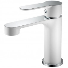 Haiba HB10557-8 смеситель для раковины, латунь, цвет белый/хром