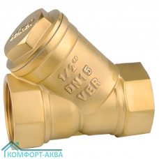 Vieir GL175 фильтр грубой очистки ВР 1" PN20, латунь CW617N