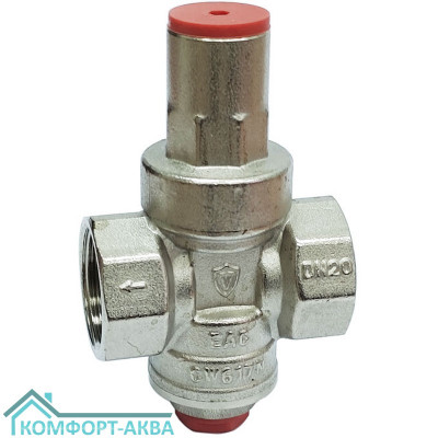 Vieir BL775 редуктор давления поршневой латунь никелированная ВР 1/2", 1-4 бар