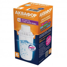 Аквафор картридж для фильтра-кувшина 203812 В6 (В100-6) 1 шт