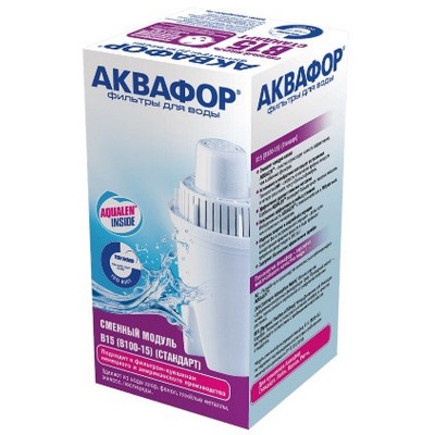Аквафор картридж для фильтра-кувшина 202887 В15 (В100-15) 1 шт