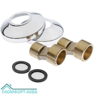 ZERIX ZX3067 набор эксцентриков и декораторов резьба НР 1/2×3/4" 2 шт