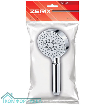 ZERIX ZX1088 лейка для душа ручная 5-режимов, цвет хром