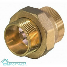 TIM американка прямая 3/4 Н×Н латунь CW617N, HKM033