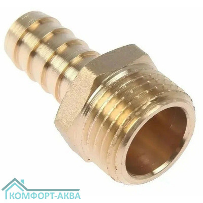 TIM штуцер М16×1/2 Н латунь CW617N, SM02-16