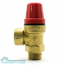 Vieir VR33FMK-1.5 клапан предохранительный НР 1/2", 1,5 bar