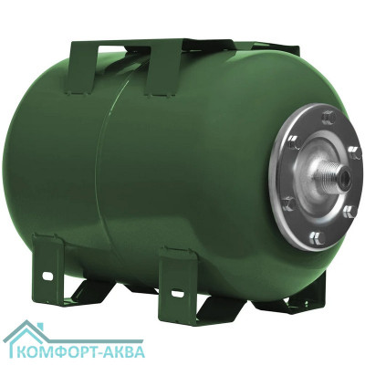 Oasis 4670004379318 GH-24 гидроаккумулятор 24 л, горизонтальное размещение, цвет зеленый