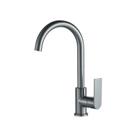 Haiba HB70505-3 смеситель для кухни, латунь, цвет вороненый