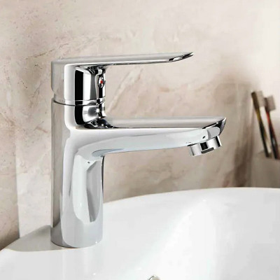 Haiba HB10506 смеситель для раковины, латунь, цвет хром