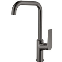Haiba HB70533-3 смеситель для кухни, латунь, цвет пепельный