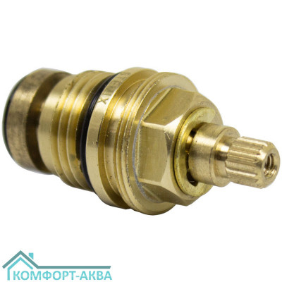 Stemix STM №9 RUBBER кран-букса червячная с резиновой прокладкой правое вращение 1/2" 20 шлицов