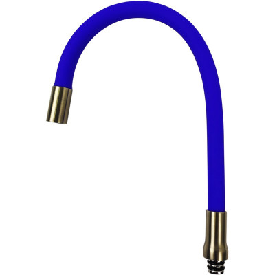 Stemix STM-S-55 BLUE излив для кухни гибкий гибкий синий 550 мм