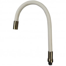 Stemix STM-S-55 WHITE излив для кухни гибкий гибкий белый 550 мм
