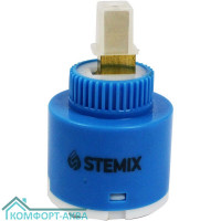 Stemix STM-KRT-35 картридж для смесителя 35 мм латунный шток без ножек 2-режима