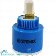 Stemix STM-KRT-35 картридж для смесителя 35 мм латунный шток без ножек 2-режима