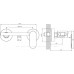 Haiba HB5516-8 смеситель для ванны, латунь, цвет белый
