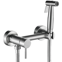 Haiba HB5520 смеситель для ванны, сталь нержавеющая 304, цвет сатин