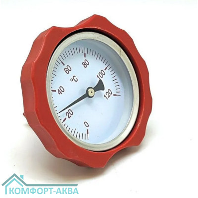 TIM NG-01R термометр для насосных групп погружной осевое подключение, 120°С