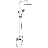 Haiba HB2411 душевая система, латунь, цвет хром
