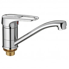 Haiba HB4504-2 смеситель кухня настенный, латунь, цвет хром
