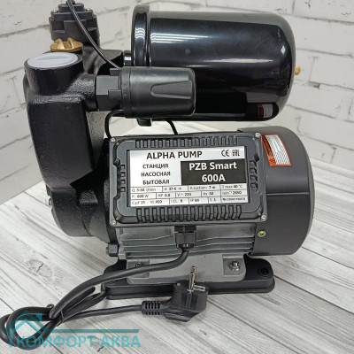 Alpha PZB Smart 600A автоматическая мини насосная станция