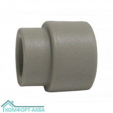 Alpha муфта переходная ВН/ВН 25×20 PPR серый