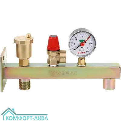 Vieir AQ1058 группа безопасности котла, 3/4", 3 bar